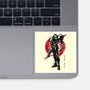 Galactic Bounty Hunter Sumi-E-none glossy sticker-DrMonekers