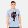 Galactic Bounty Hunter Sumi-E-mens heavyweight tee-DrMonekers