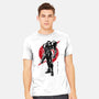 Galactic Bounty Hunter Sumi-E-mens heavyweight tee-DrMonekers