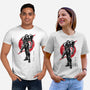 Galactic Bounty Hunter Sumi-E-unisex basic tee-DrMonekers