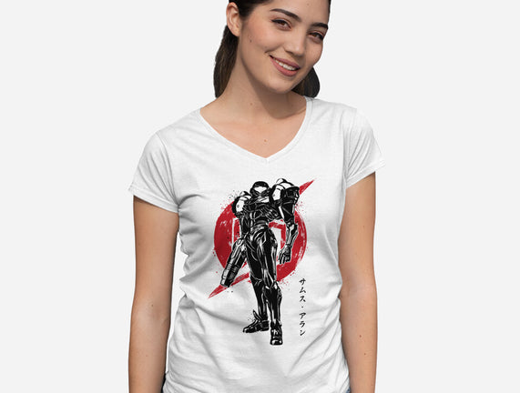 Galactic Bounty Hunter Sumi-E