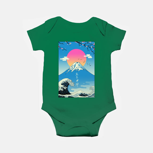 Ikigai-baby basic onesie-vp021