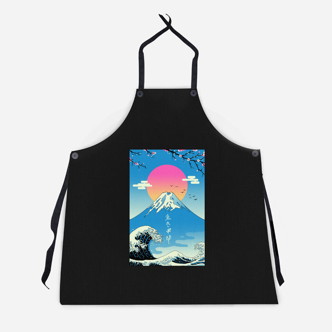 Ikigai-unisex kitchen apron-vp021
