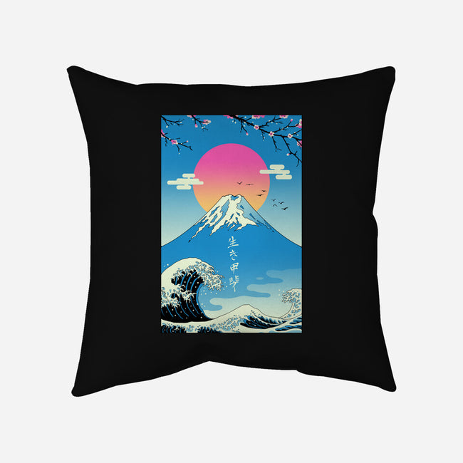 Ikigai-none removable cover throw pillow-vp021