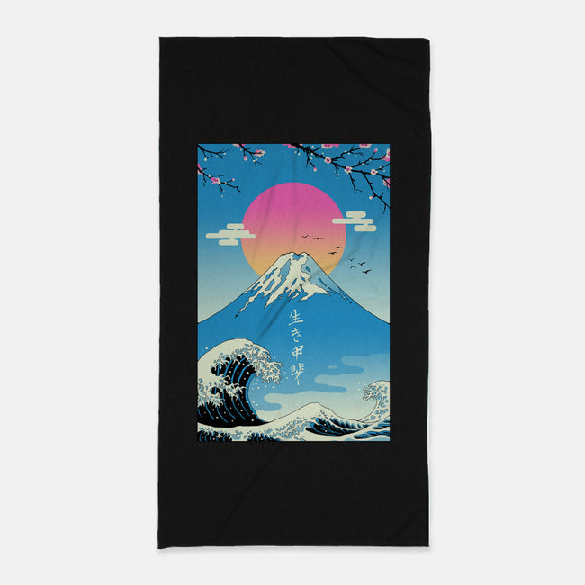 Ikigai-none beach towel-vp021