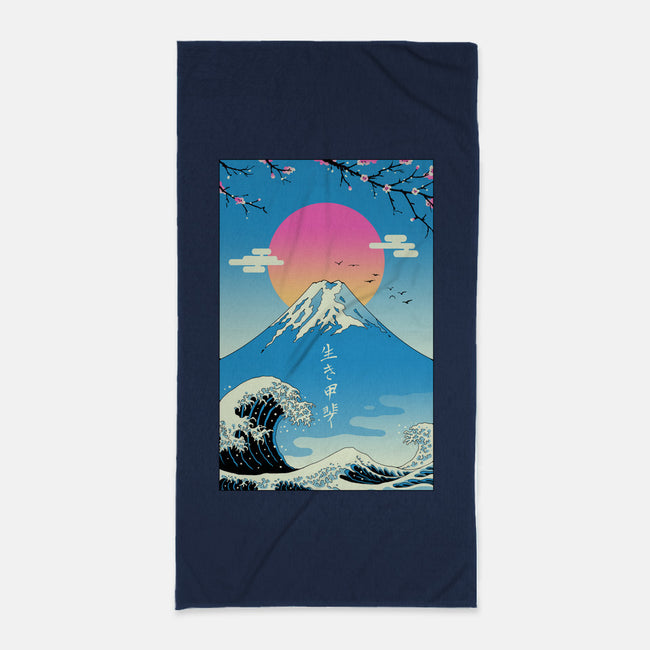 Ikigai-none beach towel-vp021