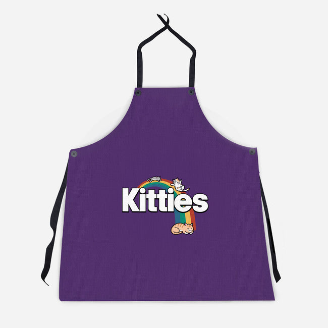 Rainbow Cats-unisex kitchen apron-vp021