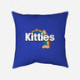 Rainbow Cats-none removable cover w insert throw pillow-vp021
