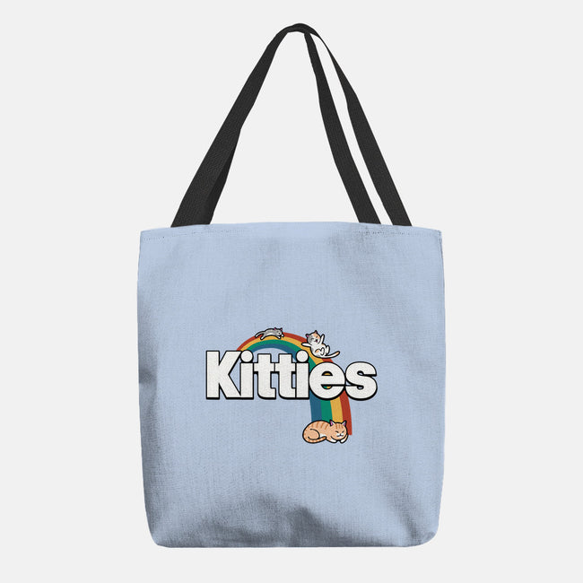Rainbow Cats-none basic tote-vp021