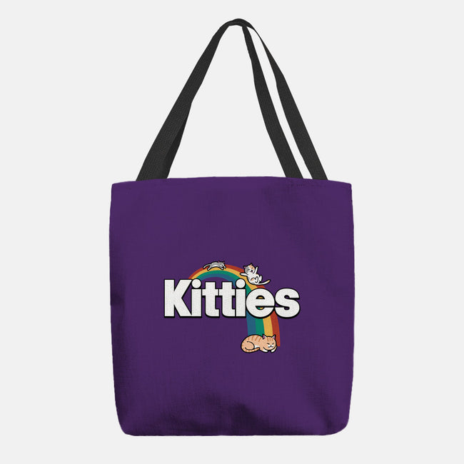 Rainbow Cats-none basic tote-vp021