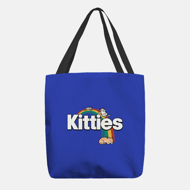 Rainbow Cats-none basic tote-vp021