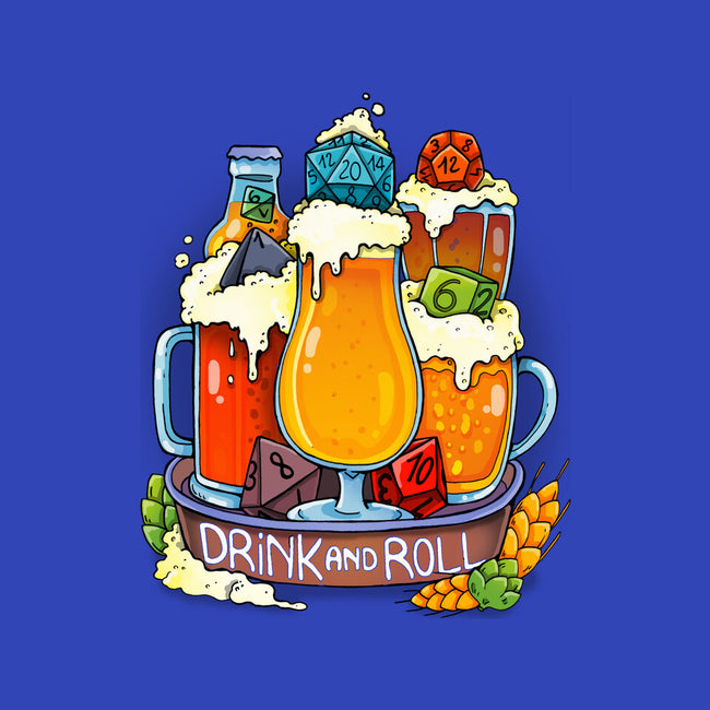Drink and Roll-unisex kitchen apron-Vallina84
