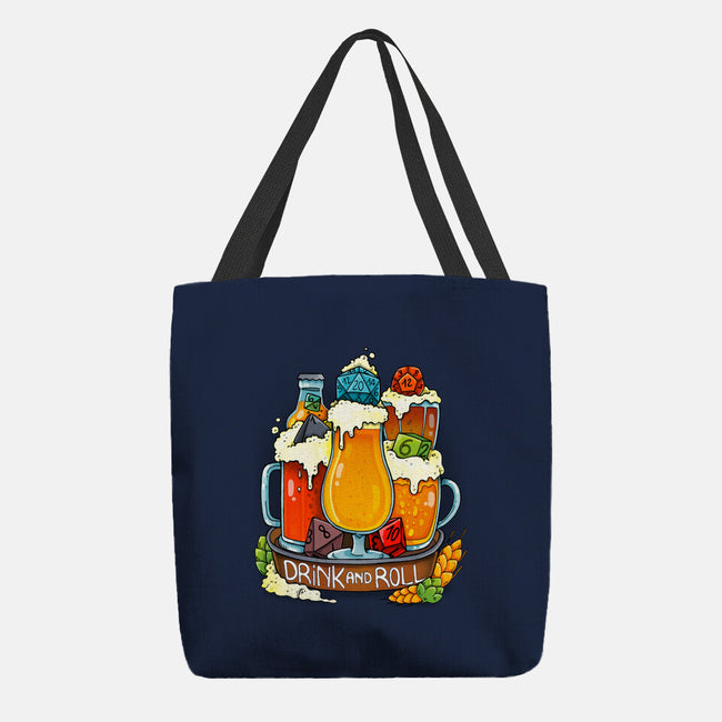 Drink and Roll-none basic tote-Vallina84