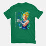 Dad Number One-womens fitted tee-Angel Rotten