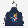 Dad Number One-unisex kitchen apron-Angel Rotten