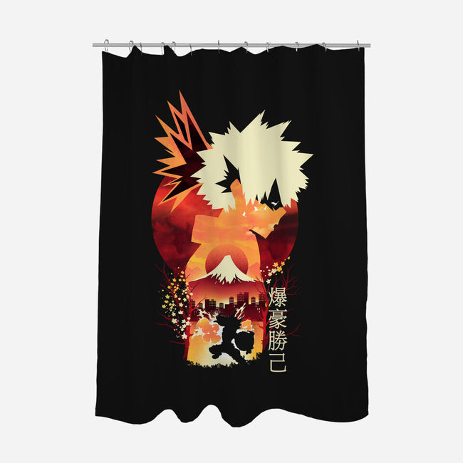 Bakugou Night-none polyester shower curtain-dandingeroz