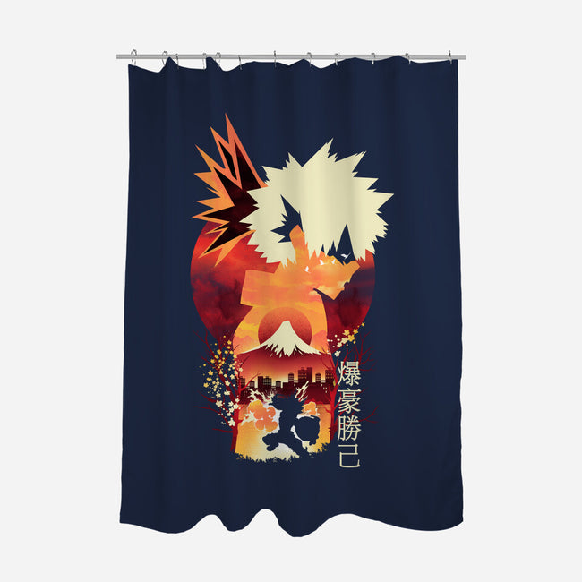 Bakugou Night-none polyester shower curtain-dandingeroz