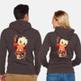 Bakugou Night-unisex zip-up sweatshirt-dandingeroz