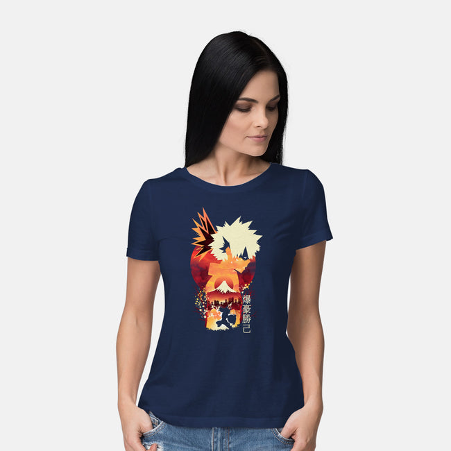 Bakugou Night-womens basic tee-dandingeroz