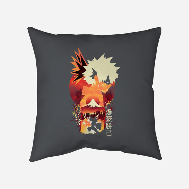 Bakugou Night-none non-removable cover w insert throw pillow-dandingeroz