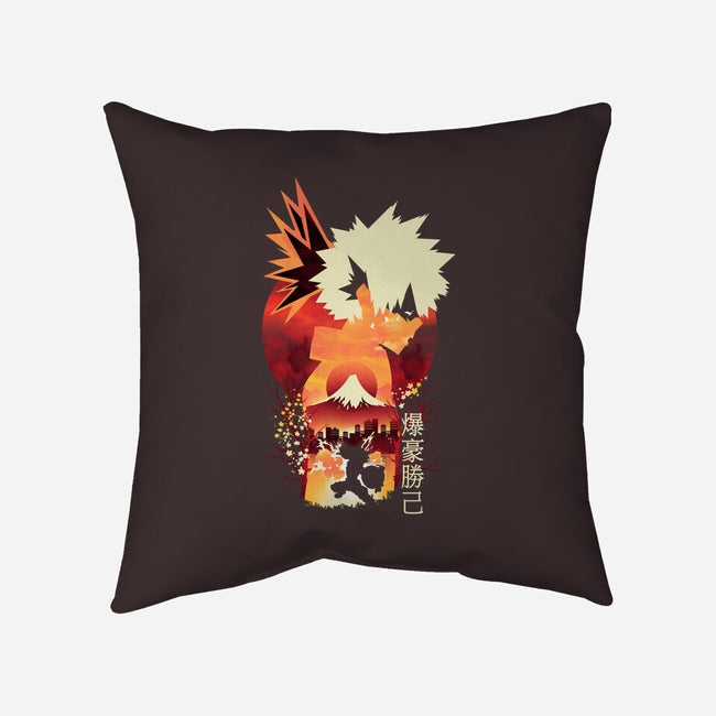 Bakugou Night-none removable cover w insert throw pillow-dandingeroz