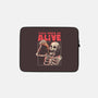 Pizza Keeps Me Alive-none zippered laptop sleeve-eduely
