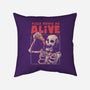 Pizza Keeps Me Alive-none removable cover throw pillow-eduely