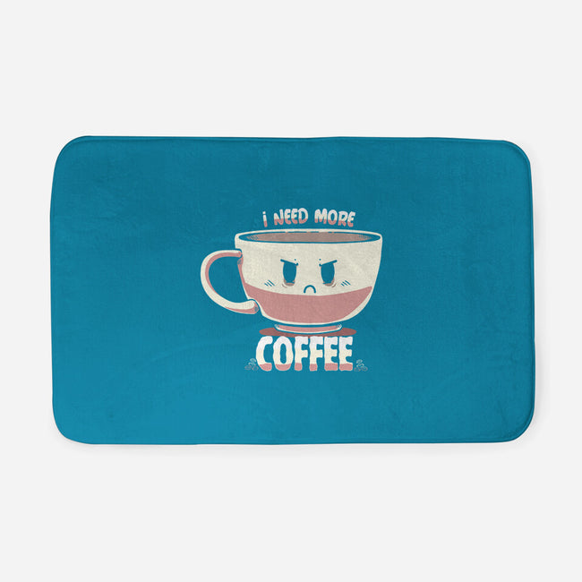 I Need More Coffee-none memory foam bath mat-TechraNova