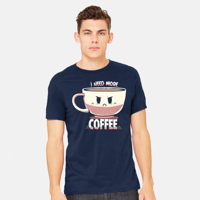 I Need More Coffee-mens heavyweight tee-TechraNova