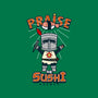 Praise the Sushi-womens basic tee-Boggs Nicolas