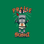 Praise the Sushi-unisex kitchen apron-Boggs Nicolas