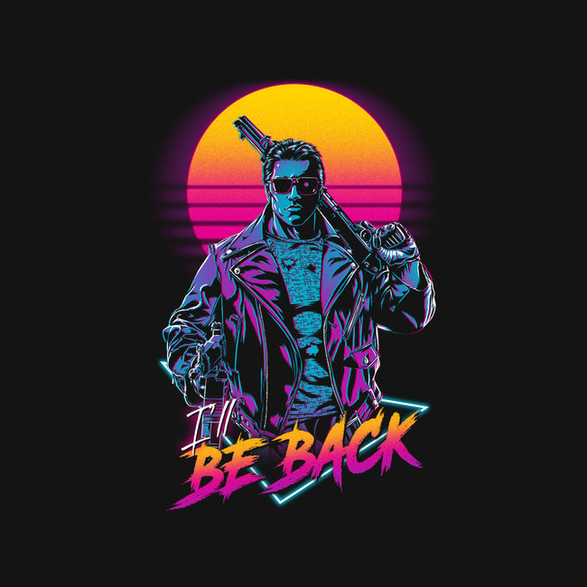 He'll Be Back-womens fitted tee-ddjvigo