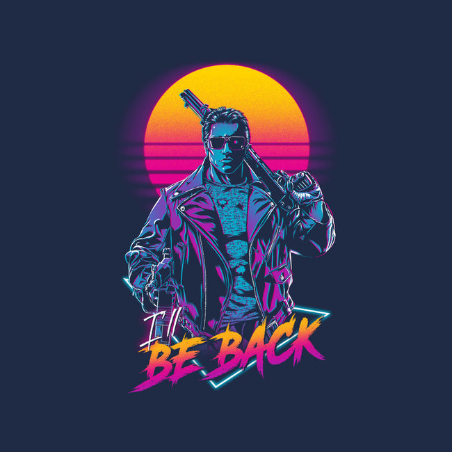 He'll Be Back-none glossy sticker-ddjvigo