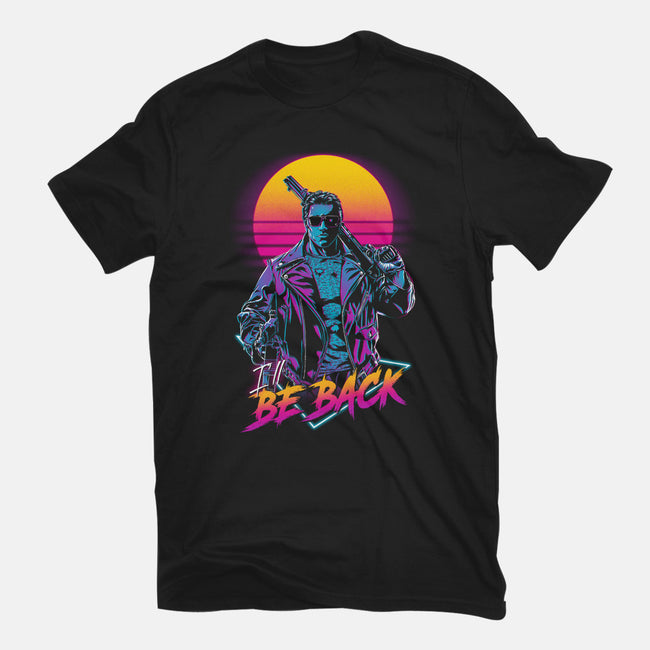 He'll Be Back-womens basic tee-ddjvigo