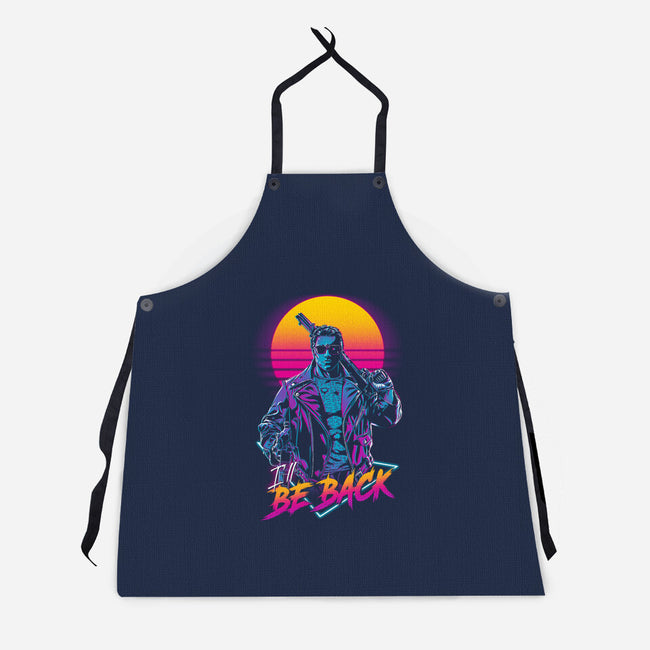 He'll Be Back-unisex kitchen apron-ddjvigo