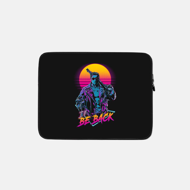 He'll Be Back-none zippered laptop sleeve-ddjvigo