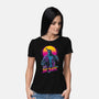 He'll Be Back-womens basic tee-ddjvigo