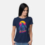 He'll Be Back-womens basic tee-ddjvigo