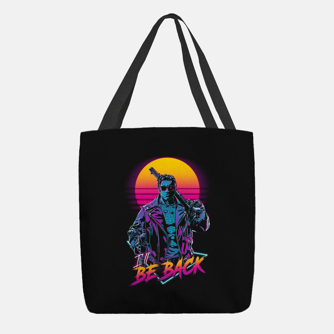 He'll Be Back-none basic tote-ddjvigo