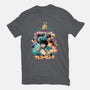 Go Beyond-womens fitted tee-Corgibutt