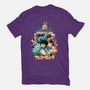Go Beyond-womens fitted tee-Corgibutt