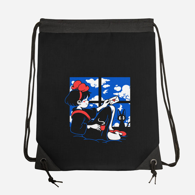 Delivery Resting-none drawstring bag-estudiofitas