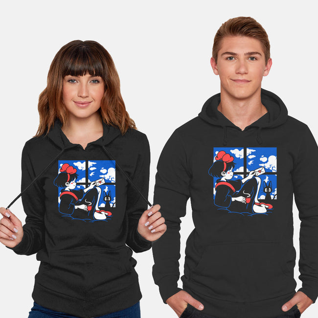 Delivery Resting-unisex pullover sweatshirt-estudiofitas