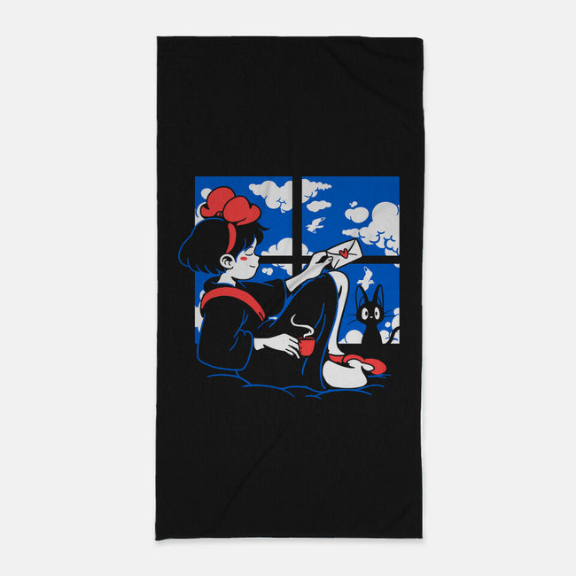 Delivery Resting-none beach towel-estudiofitas