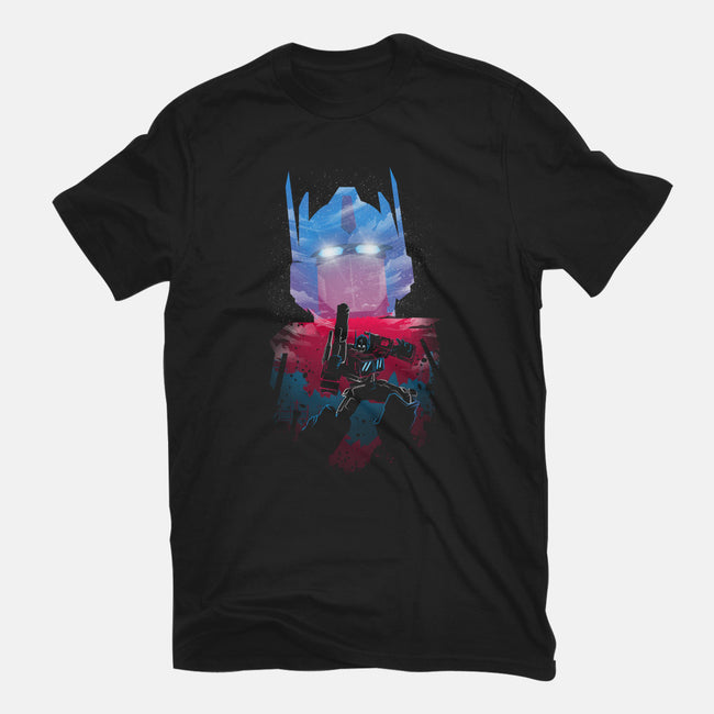 Commander-womens fitted tee-Donnie
