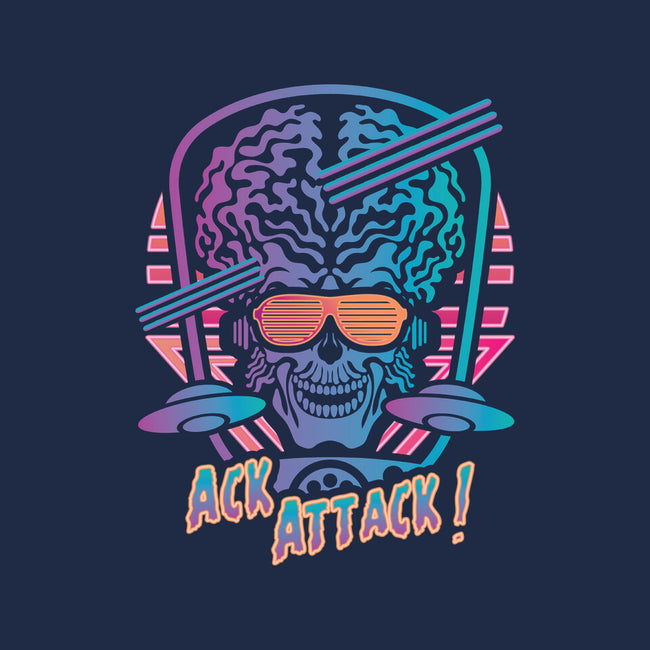 Ack Attack-none polyester shower curtain-jrberger