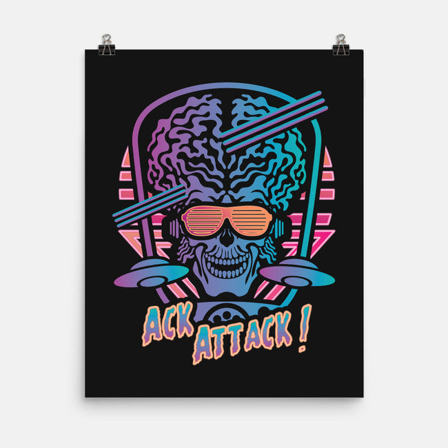 Ack Attack-none matte poster-jrberger