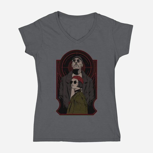 The Professional-womens v-neck tee-Hafaell