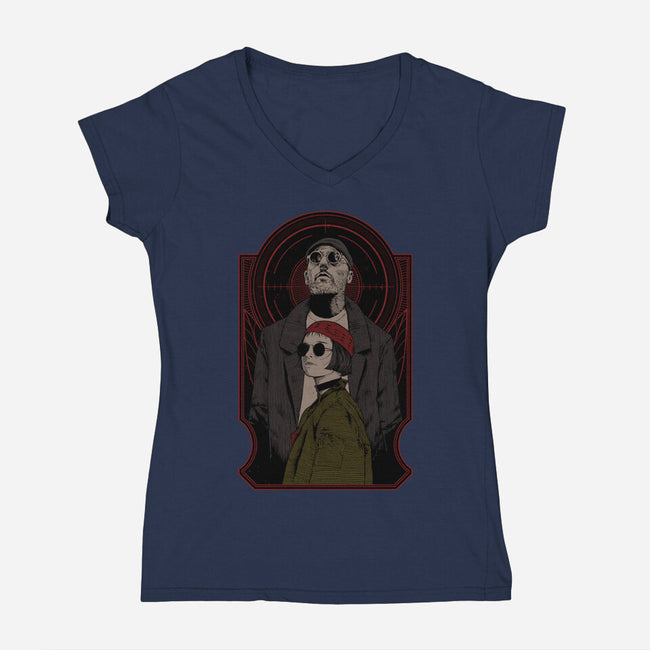 The Professional-womens v-neck tee-Hafaell