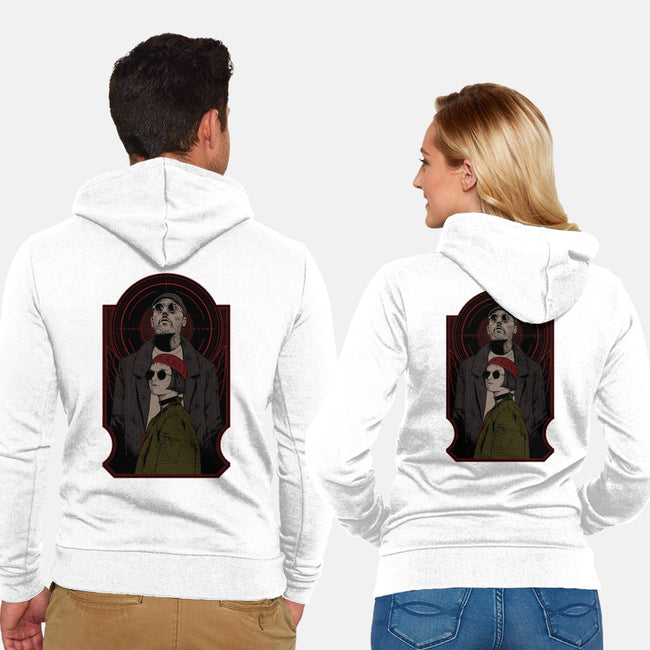 The Professional-unisex zip-up sweatshirt-Hafaell